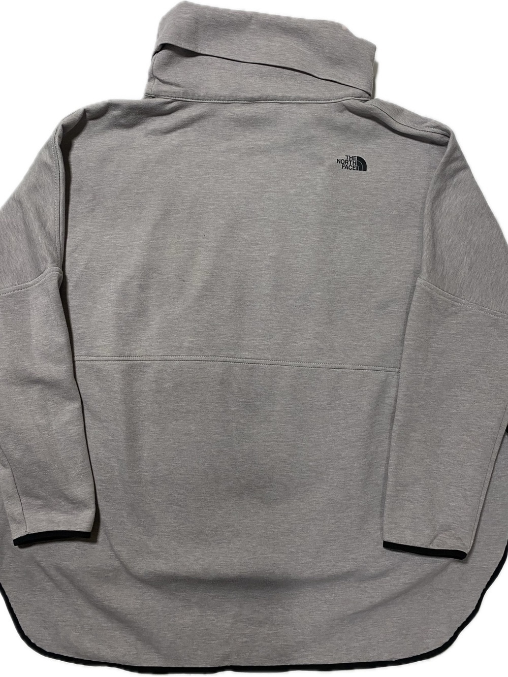 The North Face Women's Light Gray Turtleneck Pullover
